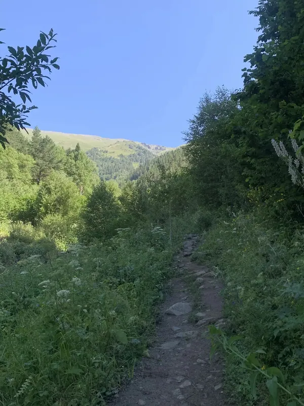Баритовый водопад, Архыз