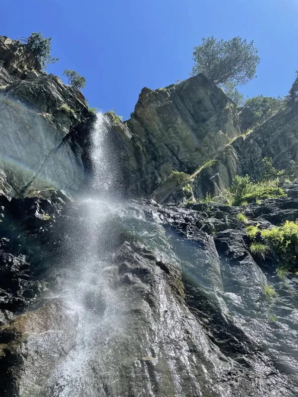 Баритовый водопад, Архыз