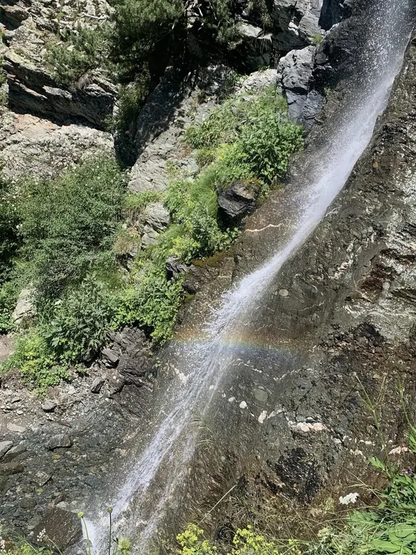 Баритовый водопад, Архыз