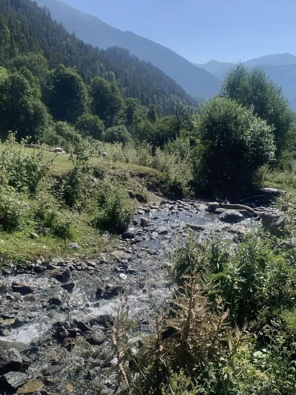 Баритовый водопад, Архыз